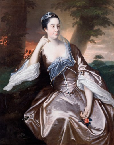 Mrs Lawrence Monck by Joseph Wright of Derby